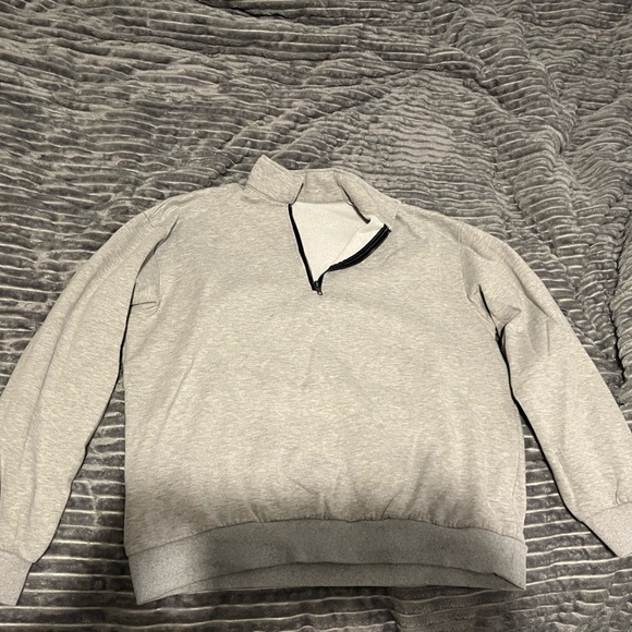 Woman’s Grey Quarter-Zip - Picture 1 of 1